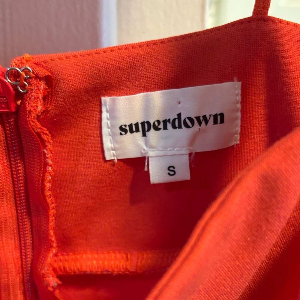 Revolve Superdown Trusts Poppy Backless Midi Cut … - image 4